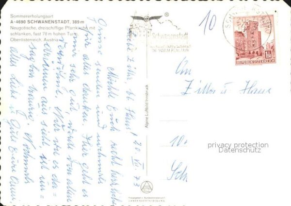 Schwanenstadt Fliegeraufnahme – Bild 2