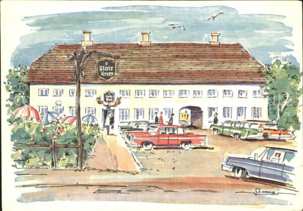 Hillerod The Castle Inn Künstlerkarte