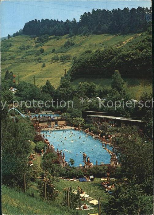 Weisenbach Murgtal Freibad Caf? Pension Gasthaus Gr?ner Ba