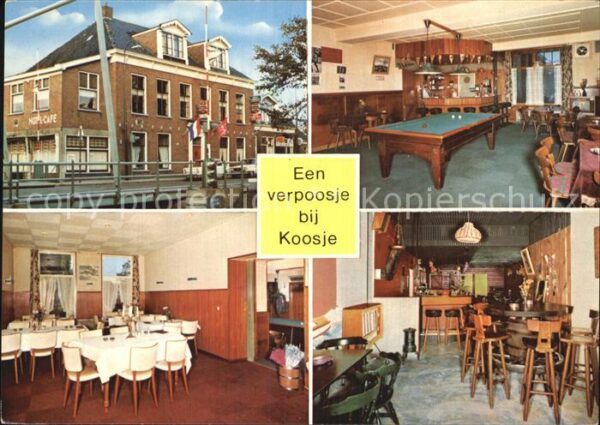 Sneek Hotel Cafe Restaurant Koos Homans