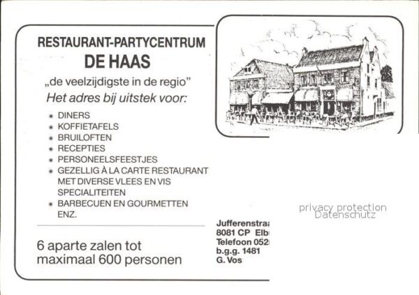 Elburg Restaurant de Haas – Bild 2