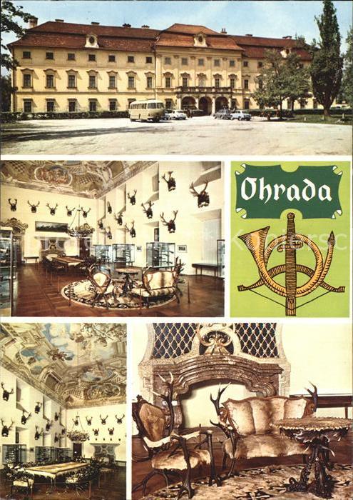 Tschechische Republik Ohrada Schloss