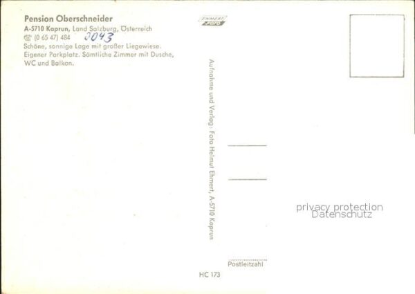 Kaprun Pension Oberschneider – Bild 2
