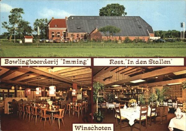 Winschoten Bowlingboerderij Imming Restaurant In d