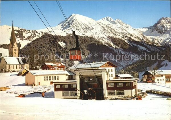 Mittelberg Kleinwalsertal mit Walmendingerhornbahn