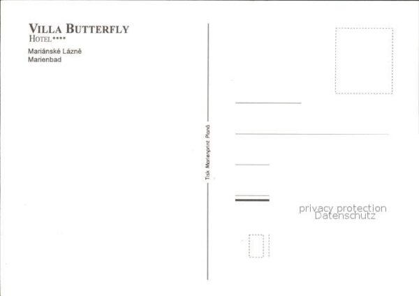 Marianske Lazne Villa Butterfly Hotel – Bild 2