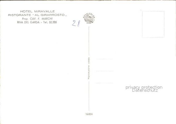 Riva del Garda Hotel Miravalle Restaurant Al Girarrost – Bild 2