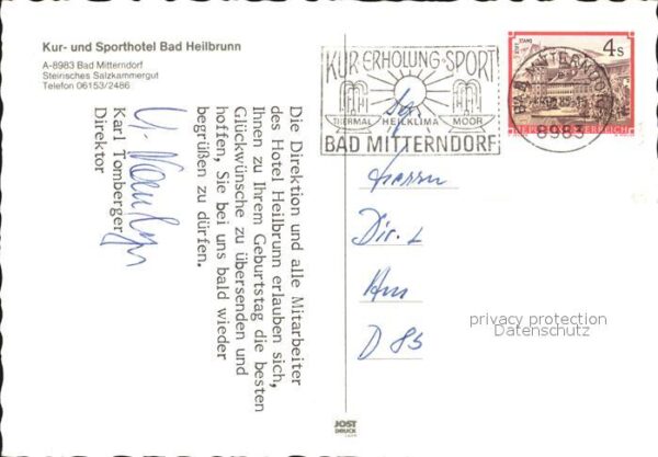 Bad Mitterndorf Kur- und Sporthotel – Bild 2
