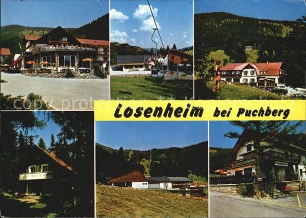Puchberg Schneeberg Losenheim Erholungsgebiet