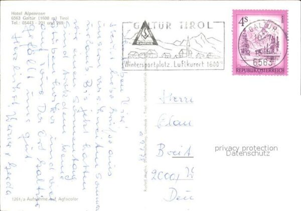 Galtuer Tirol Hotel Alpenrose – Bild 2