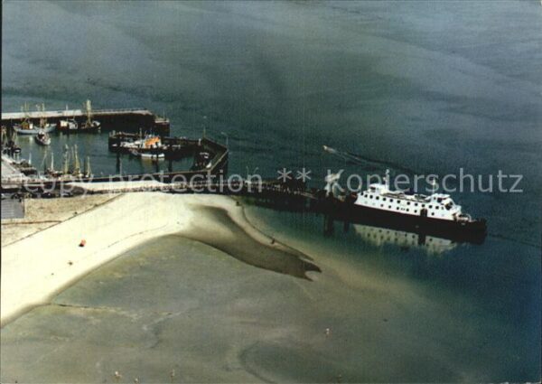 List Sylt Fliegeraufnahme mit Hafen