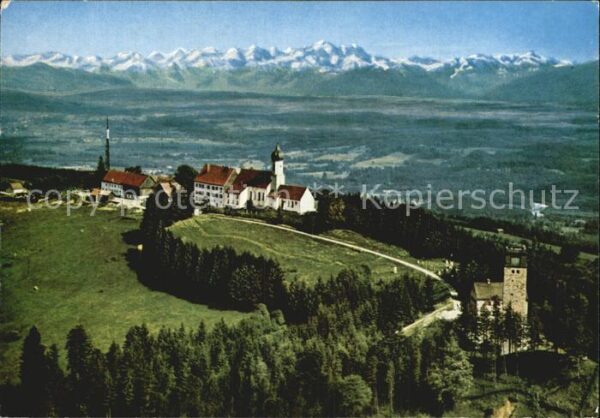 Hohenpeissenberg Fliegeraufnahme Restaurant Bayerischer