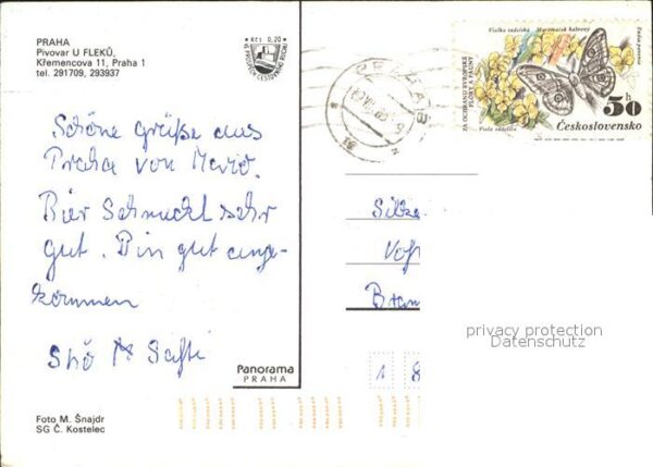 Praha Prahy Prague Pivovar u Fleku – Bild 2