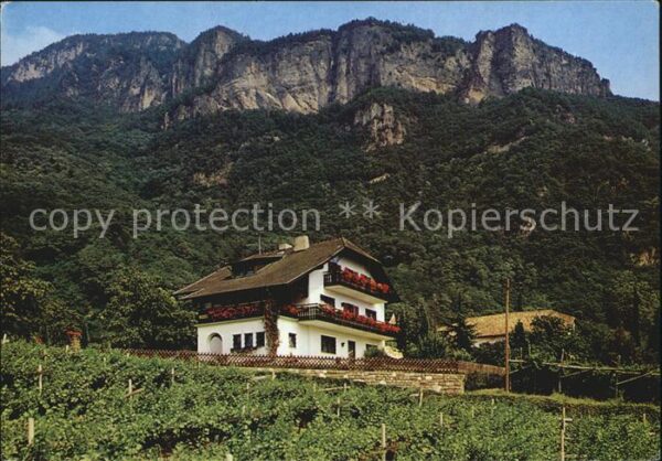 Terlano Suedtirol Pension Franz Warasin