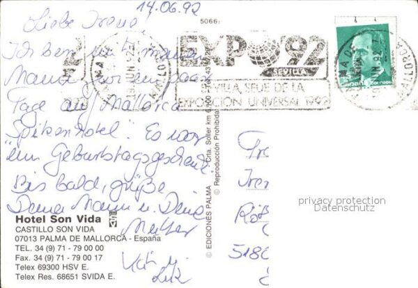 Palma de Mallorca Hotel Son Vida Fliegeraufnahme – Bild 2