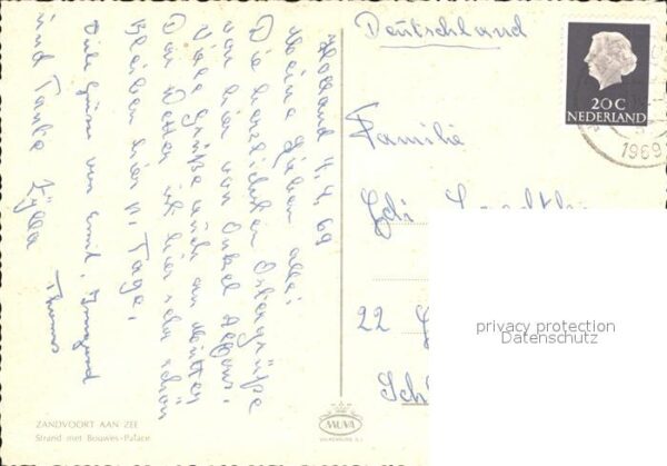 Zandvoort Holland Strand met Bouves Palace – Bild 2