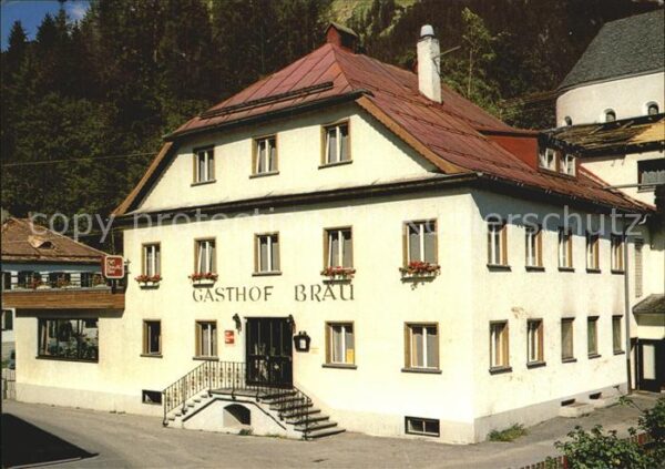Holzgau Gasthaus Bräu