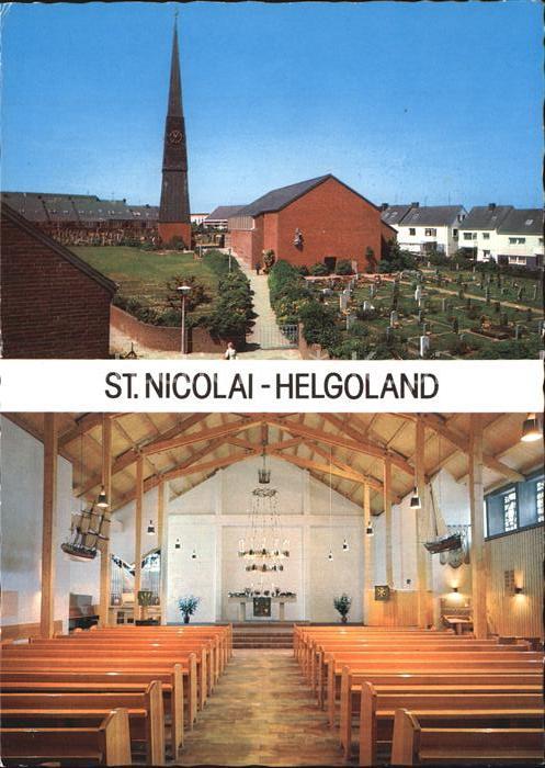 Helgoland Kirche St. Nicolai