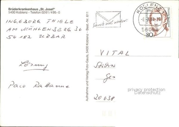 Koblenz Rhein Brüderkrankenhaus St. Josef – Bild 2