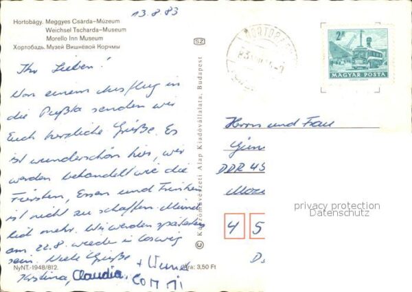 Hortobagy weichsel Tscharda-Museum – Bild 2