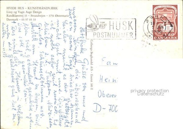 Daenemark Hvide Hus Kunsthandwerk – Bild 2