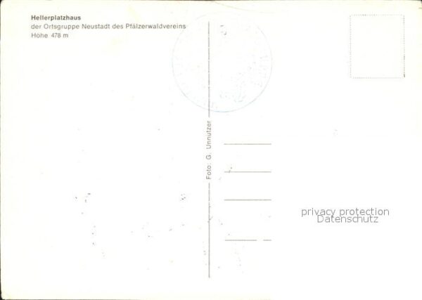 Neustadt Weinstrasse Hellerplatzhaus des Pfälzerwaldvereins – Bild 2