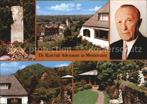 Rhoendorf Bad Honnef Wohnhaus des Dr. Konrad Aden