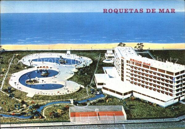 Roquetas de Mar Fliegeraufnahme Hotel Playasol