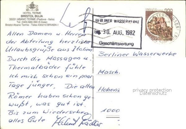 Abano Terme Hotel Bristol Buja – Bild 2
