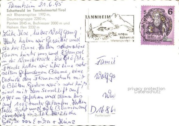 Tannheimertal Schattenwald Fliegeraufnahme mit Rhones – Bild 2