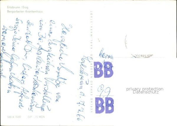 Erlabrunn Erzgebirge Bergarbeiter Krankenhaus – Bild 2