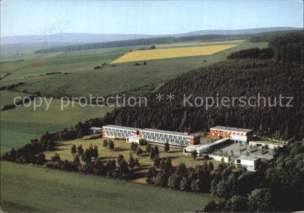 Bad Muender Fliegeraufnahme Schule der Industriegew
