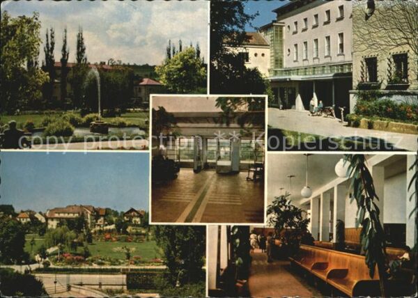 Gallspach Institut Zeileis Eingang Kurpark Halle