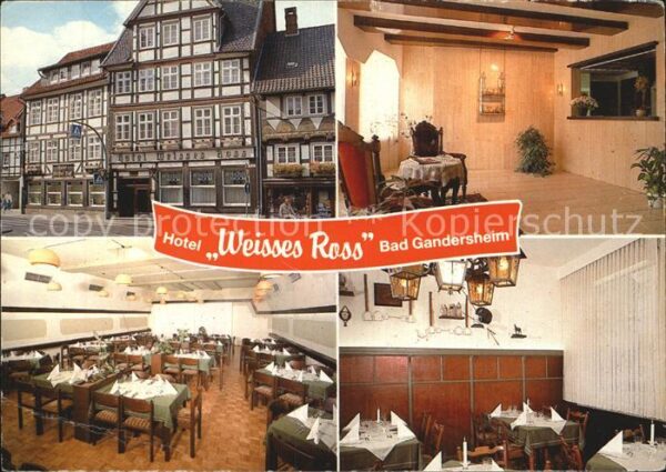 Bad Gandersheim Hotel Weisses Ross Zimmer Speisesaal Ga