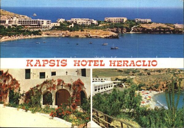 Heraclion Iraklio Kapsis Hotel Panorama Strand