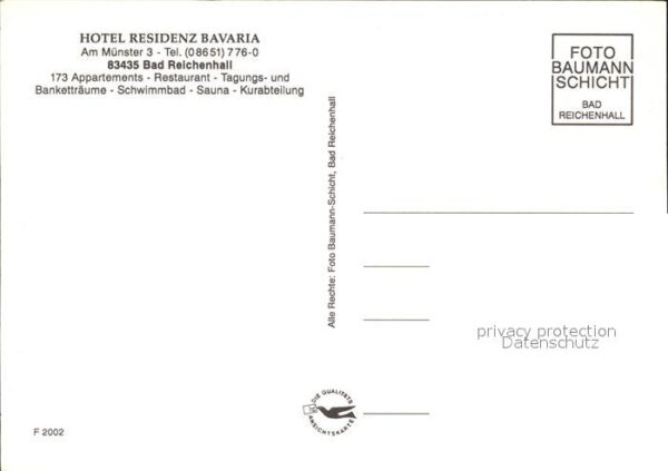 Bad Reichenhall Hotel Residenz Bavaria – Bild 2
