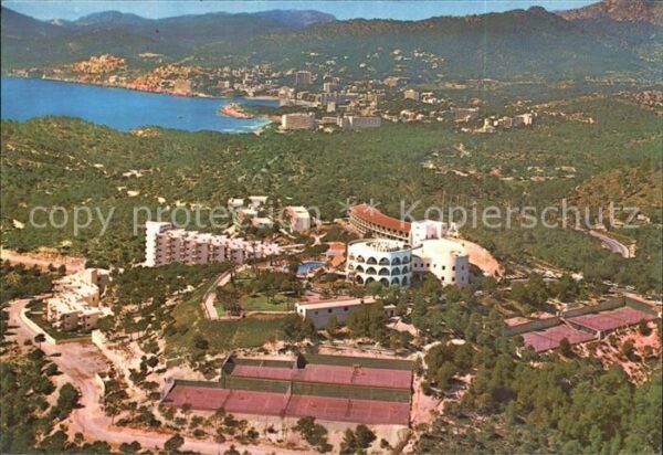 Paguera Mallorca Islas Baleares Hotel Club Galatzo Fliegeraufnahme