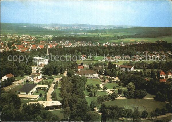 Bad Duerrheim Solbad Fliegeraufnahme