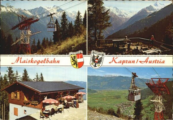 Kaprun Maiskogelbahn Bergstation Kitzsteinhorn