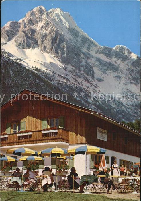 Mittenwald Bayern Korbinianhütte am Kranzberg mit Wetters