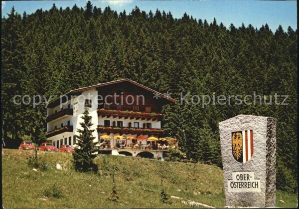 Gosau Oberoesterreich Gasthof Dachsteinblick Pass Gschütt