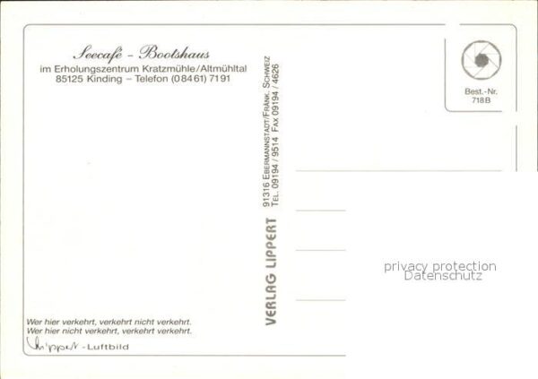 Kinding Erholungszentrum Kratzmühle Seecafe Boo – Bild 2