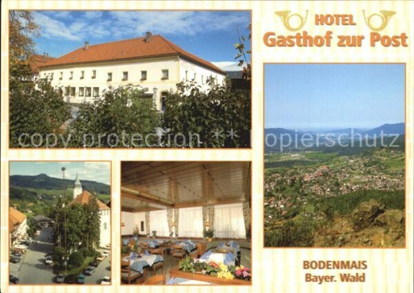 Bodenmais Hotel Gasthof zur Post Speisesaal Panor