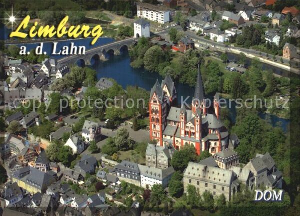 Limburg Lahn Dom Fliegeraufnahme