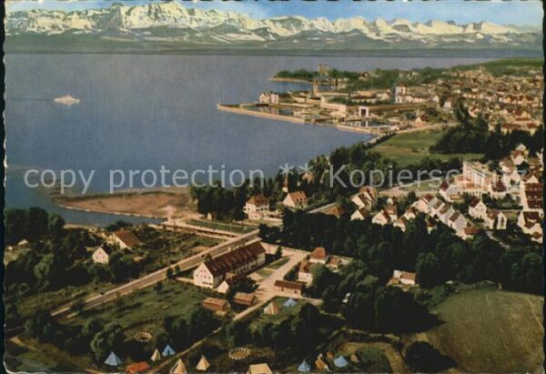Friedrichshafen Bodensee Jugendherberge Graf Zeppelin mit Zeltpl