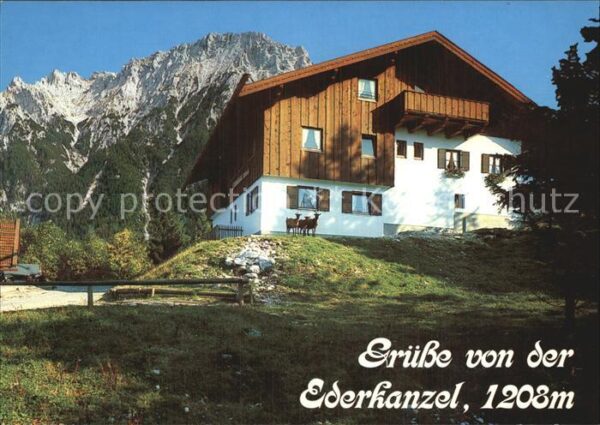 Mittenwald Bayern Ederkanzel