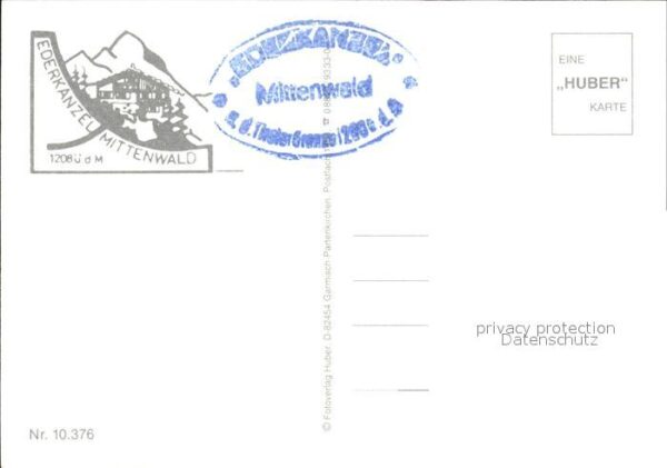 Mittenwald Bayern Ederkanzel – Bild 2