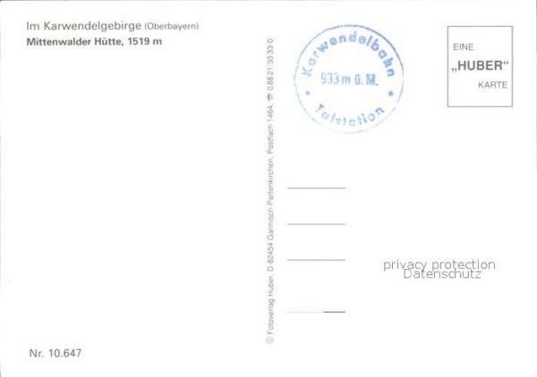 Mittenwald Bayern Mittenwalder Hütte im Karwendelgebirge – Bild 2