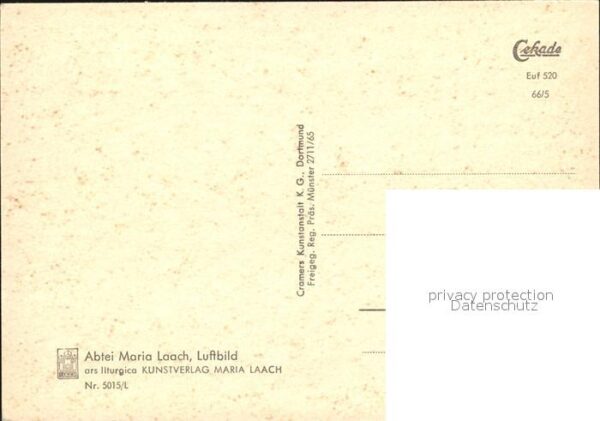 Maria Laach Glees Abtei Maria Laach Fliegeraufnahme – Bild 2