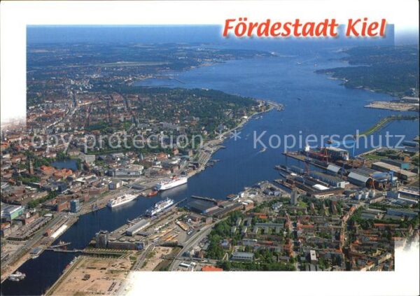 Kiel Förde Fliegeraufnahme